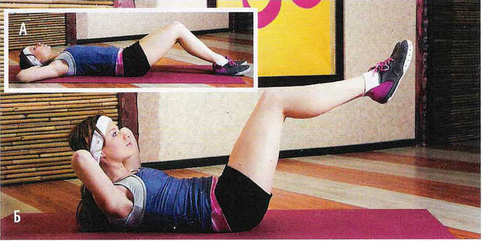 Скручивания упражнения для укрепления спины