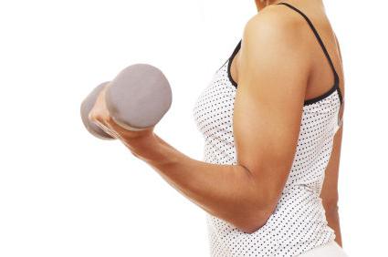 быстрое укрепление мышц рук для женщин 