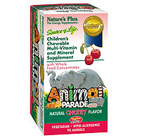 Animal Parade, Children's Multi-Vitamin Cherry Flavor