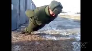 Отжимание без рук супер солдаты российской армии