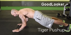 Отжимания тигра